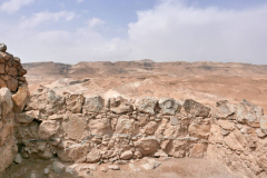 Blick von Massada in die judäische Wüste